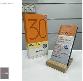 Resim Tecno Spark 30 İkinci El TR | 256 GB 8 GB | Siyah 