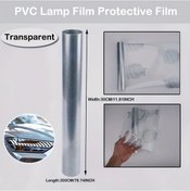 Resim Dashanshop Su Geçirmez Pvc Farlık Filmi 11.81x78.74inch Çizilmeye Dayanıklı Kendinden Yapışkanlı 