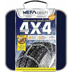Resim Mefatech 215/55x15 Kar Patinaj Zinciri 4x4 Jeep Ve Minibüslere Uyumlu No:800 