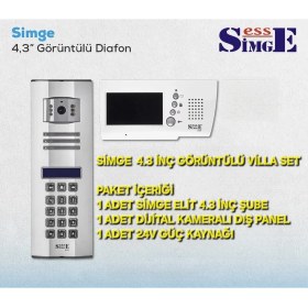 Resim Görüntülü Villa Set Diafon 