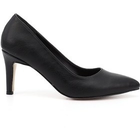 Resim Gönderi(R) Gönderi R Siyah Sivri Burun İnce Ökçe Topuklu Stiletto Siyah 