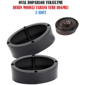 Resim OTOCİRİT Oto Oval Hoparlör Yükseltme Kasnak Kabini Derin Model Takımı (2 Adet) 