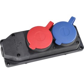 Resim Mohhler Kauçuk Grup Priz (1 Trifaze 1 Monofaze) 