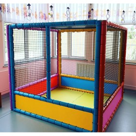 Resim Top Havuzu 200 cm. - Sünger Soft Play Top Havuzu Çocuk Oyun Alanı 