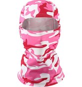 Resim Butu Motosiklet Yüz Maskesi Kamuflaj Gülü 