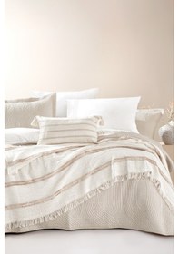 Resim Yataş Bedding Nola Çift Kişilik Infinity Çeyiz Seti - Bej 