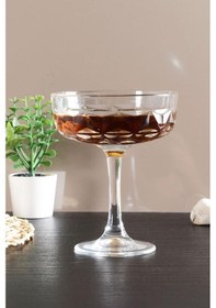 Resim Paşabahçe Estrella 4'lü Martini Kokteyl Kadeh 1204339 440454 235 Cc - Şeffaf 