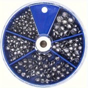 Resim Sağlam Balıkçılık Ağırlıkları - 5 Boyut (Küçükten Büyüğe) 1 Kutu, Toplam 60g - Kolay Takma için Bölünmüş Tasarım - Tatlısu ve Tuzlu Su, Sinek Balıkçılığı İçin İdeal - Profesyonel ve Yeni Başlayanlar İçin - Dayanıklı Dökme Ağırlıklar, Kompakt Malzeme, Sağlam Yapı, Outdoor Sporcular 