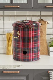 Resim Evle Soğanlık/Patateslik Ø175x225mm, 5 lt - Plaid(Ekose) 