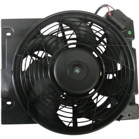 Resim Opel Zafıra 99/04 Klima Fan Davlumbazı Komple 7 Kanat Motorlu Oris 