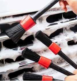 Resim Araba Temizlik Detay Fırçası 5li Set 