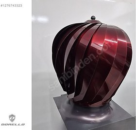 Resim Dorello Metal Rüzgar Gülü Baca Havalandırma Başlığı 