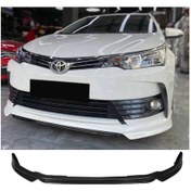 Resim Toyota Corolla E170 Custom Ön Ek Karlık Abs Plastik Mat Siyah 2013 2014 2015 2016 2017 