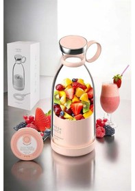 Resim El Blender Taşınabilir Meyve Blender Şarj Edilebilir Taşınabilir Blender Elektrikli - Lisinya 