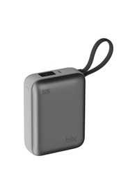 Resim Bix Pb120 20000mah 65w Type-c Pd Kompakt Tasarımlı Dijital Göstergeli Powerbank Taşınabilir Hızlı Şarj Cihazı Gri 
