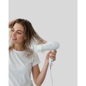 Resim HERŞEYBURDAMODA Katlanabilir Seyahat Tipi Saç Kurutma Makinesi Çift Kademeli Ayar 