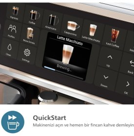 Resim Philips 5500 Serisi Lattego 20 Sıcak ve Soğuk Içecek Tam Otomatik Espresso & Kahve Makinesi +1KG Tchibo Kahve 