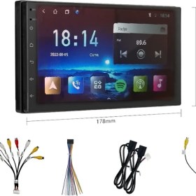 Resim Audiobahn Türkçe Menü Profesyonel 7inç Android Double Teyp Multimedya 