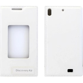 Resim Nettech General Mobile Discovery Air Için Nettech Pencereli Kapaklı Kılıf 
