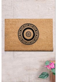Resim Co Co Vamos 40x60 cm Doğal Ko ko Kıl paspas,Hindistan Naturel Kapı Önü Paspası 