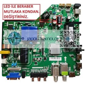 Resim Awox 43110 Telefox 43Tfh4300 Led Bar Backlight Jl.D43081330-3 