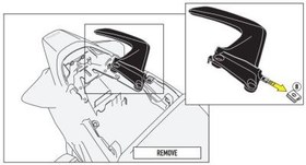 Resim GIVI 1132KIT HONDA VFR 800 F (14-18) YAN ÇANTA TASIYICI BAGLANTI KITI 