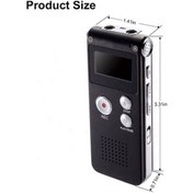 Resim Supermarket1 Sk012 Ses Kaydedici & Mp3 Çalar - 16gb, Siyah, Uzun Süreli Kayıt 