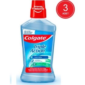 Resim Colgate Üçlü Etki Ağız Bakım Suyu 3 x 500 ML 