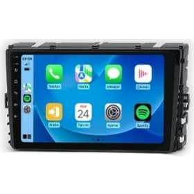 Resim Volkswagen Caravelle 2018-2020 8gb Ram 64gb Hafıza 8 Çekirdek Carplay Kamera Android Multimedya 9" 
