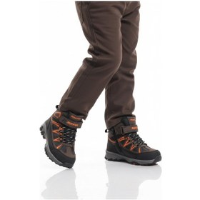 Resim Aspor Kahve Turuncu Polarlı Erkek Çocuk Sneaker Bot Çok Renkli 