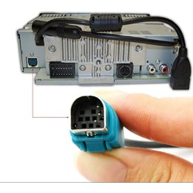 Resim Autoline Alpine Kce-236b 9870/9872 Teyp Uyumlu Bluetooth 