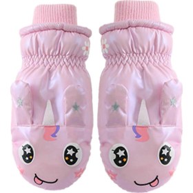 Resim Çocuklar İçin Kış Sıcak Eldivenler Yalıtımlı Ve Suya Dayanıklı Çocuk Kayak Eldivenleri Kar Oyunları Ve Günlük Sıcaklık İçin Şık Ve İşlevsel Taro Moru 