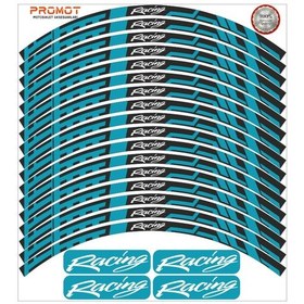Resim Racing Tasarımlı Jant Şeridi 5 