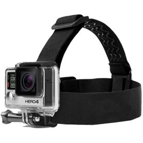 Resim Gplus Gopro Hero 5 Uyumlu Aksiyon Kamera Kafa Bandı Head Strap GP24 