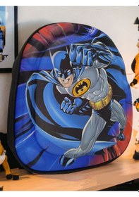 Resim 3d Kabartmalı Batman Anaokulu Kreş Ve Günlük Kullanım Çantası Sır 