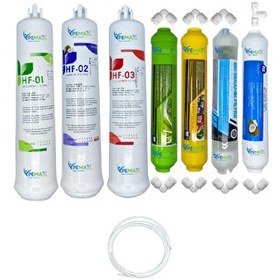 Resim Pemax Water Solutions Kapalı Kasa Su Arıtma Cihazlarına HFT 7'li Mebransız Alkali -Mineral -Detox-Tatlandırıcı 