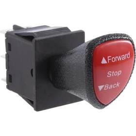 Resim Internet Ileri-Stop-Geri Dpdt 6pin Mandallı Slayt Rocker Anahtarı KCD4-604-6P Araba Anahtarı (Yurt Dışından) 