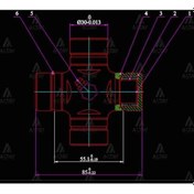 Resim Esse Otomotiv Canter 304 444 L-200 02-05 4×4 Arka İstoz Mafsal 85Mm X 30Mm İçten Segman - GUM-93 MHR-10389 