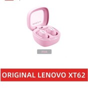 Resim Xt62 Pembe Lenovo Xt62 Kulaklık Bluetooth 5.3 Kablosuz Kulaklık Düşük Gecikmeli Kulaklıklar Mini Hifi Spor Kulaklık Mic Hd Arama İle 