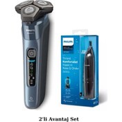 Resim Philips Series 8000 S8692/35 Aquatouch Islak Kuru Tıraş Makinesi + Nt1650 Kulak-burun Tüy Kesme Makinesi Set 3 - 4 Saat 