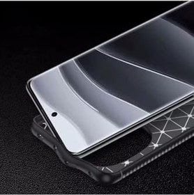 Resim UnDePlus İnfinix Hot 50 Pro Plus 4G ile uyumlu Kılıf Karbon Silikon Case Kapak 