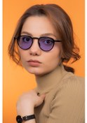 Resim Lunox LNX001 Lucia Siyah Mor Cam Unisex Güneş Gözlüğü 