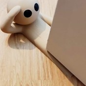 Resim Sevimli Minimalist Kapı Kilitli 3 İfade ile - Eğlenceli Plastik Alt Kapı Dekoru Oturma Odası, Yatak Odası, Banyo için - Benzersiz Hediye Fikri, Banyo Dekoru 