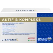 Resim VİTAFENİX Aktif B Kompleks 30 Bitkisel Kapsül 