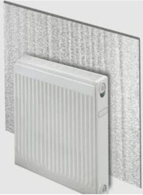 Resim baghoose 50*100mm / 6 adet lewha / Kalorifer Petek Arkası Isı Yalıtım Levhası Radyatör Arkalığı Izol 