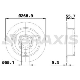 Resim ARKA FREN DISK AYNASI TOYOTA PRIUS YARIS VERSO COROLLA 