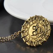 Resim Vintage Basit Alaşım Kafatası Başlığı Sikke Kolye Anahtarlık Dekorasyonu 