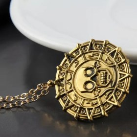 Resim Vintage Basit Alaşım Kafatası Başlığı Sikke Kolye Anahtarlık Dekorasyonu 