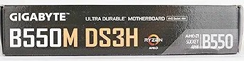 Resim GIGABYTE B550M DS3H (AM4 AMD/B550/Micro ATX/Dual M.2/SATA 6Gb/s/USB 3.2 Gen 1/PCIe 4.0/HMDI/DVI/DDR4/Anakart) 