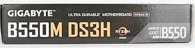 Resim GIGABYTE B550M DS3H (AM4 AMD/B550/Micro ATX/Dual M.2/SATA 6Gb/s/USB 3.2 Gen 1/PCIe 4.0/HMDI/DVI/DDR4/Anakart) 